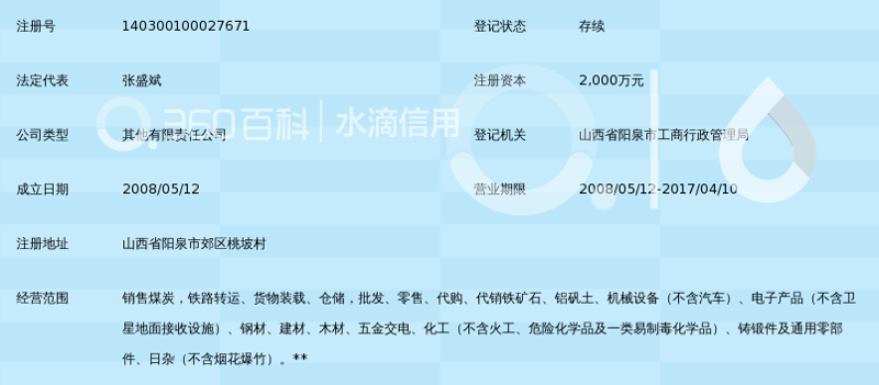 阳泉商贸服务